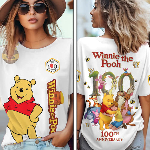 Winnie-the-Pooh 100th Anniversary 3D Apparel – TMTHU3078