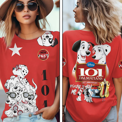 101 Dalmatians 65th Anniversary 3D Apparel – TMTHU3137