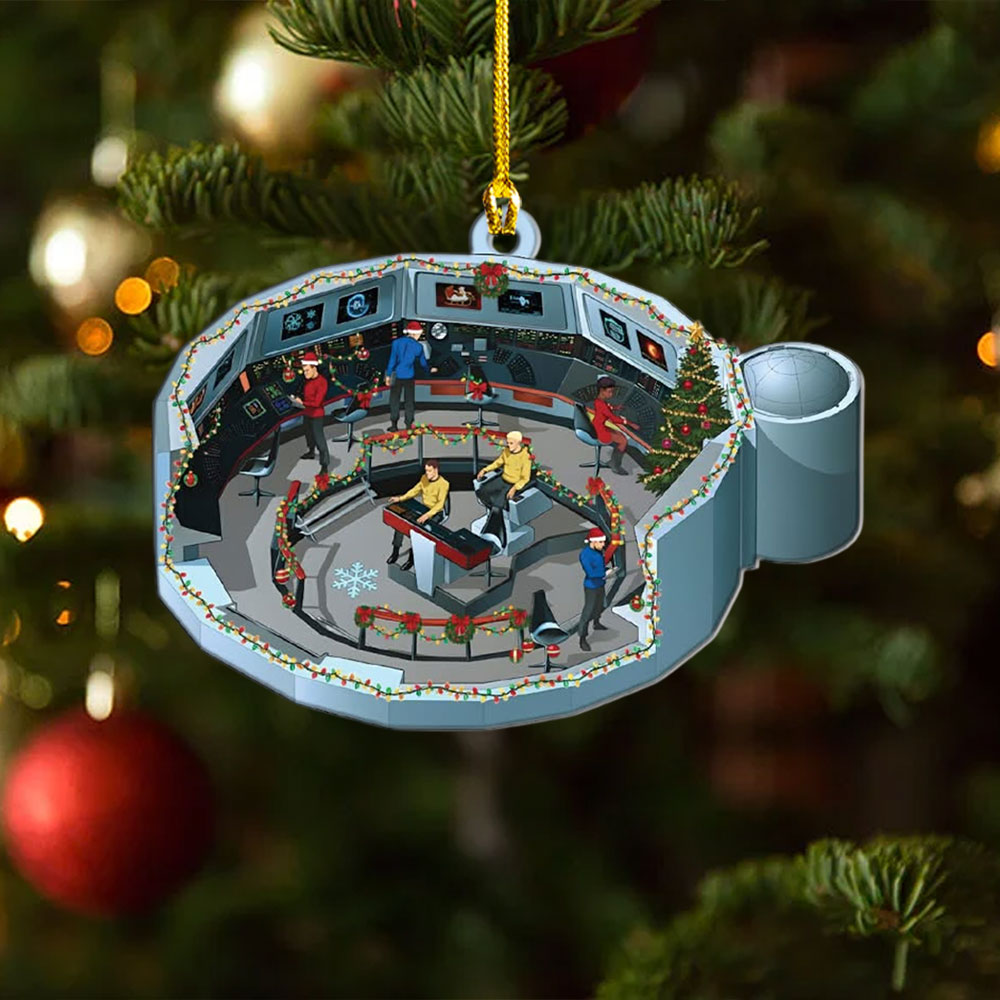 Star Trek Custom Shape 2-sided Acrylic Ornament – MAITM13297