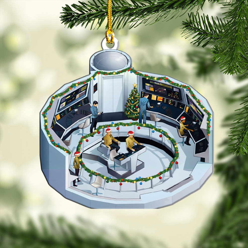 Star Trek Custom Shape 2-sided Acrylic Ornament – MAITM13415