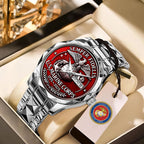 US Marine Corps 2025 Alloy Luxury Quartz Watch – MAITM12730