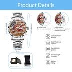US Marine Corps 250th Anniversary Alloy Luxury Quartz Watch – MAITM12641