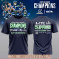 4-Time NFC Champions Seattle Seahawks Tshirt, Hoodie