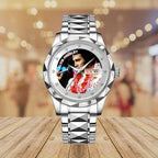 Elvis Presley Alloy Luxury Quartz Watch – MAITM12682