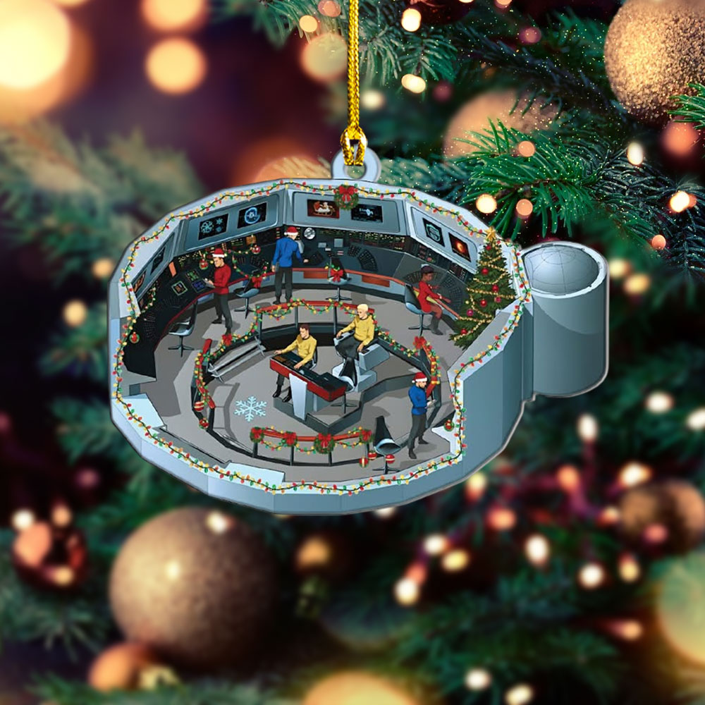 Star Trek Custom Shape 2-sided Acrylic Ornament – MAITM13297