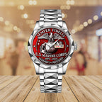 US Marine Corps 2025 Alloy Luxury Quartz Watch – MAITM12730