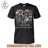 60 Years Of Genesis 1967-2027 Thank You For The Memories T-Shirt