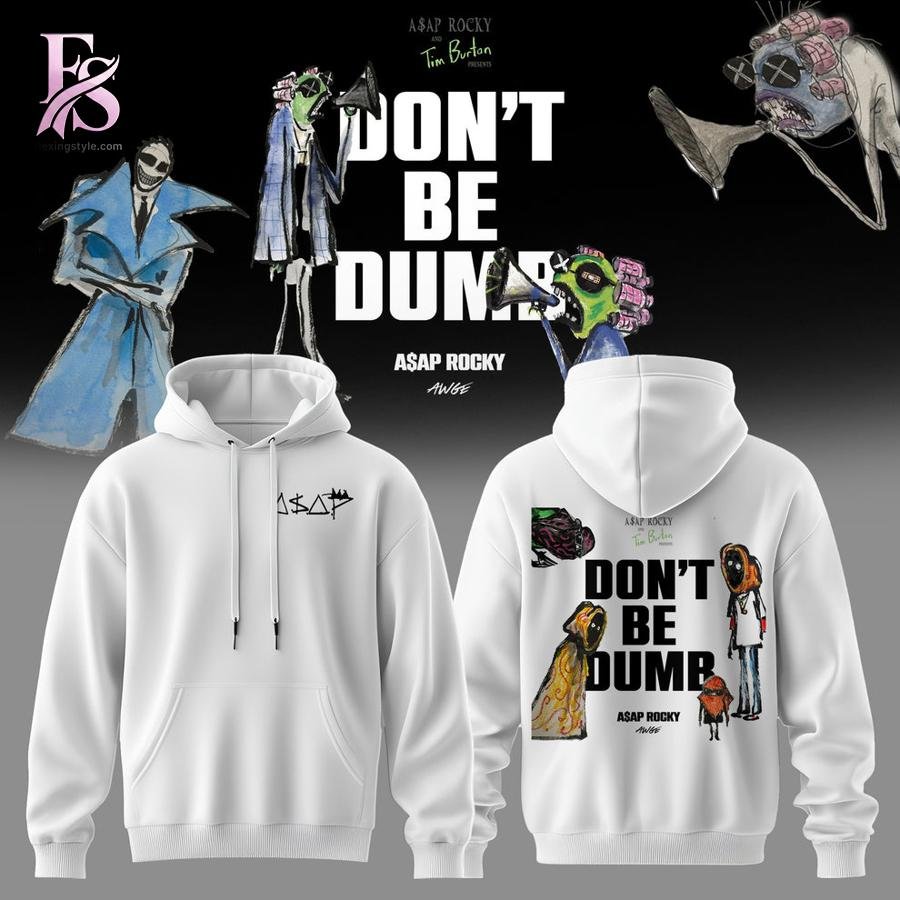 A$AP Rocky DON’T BE DUMB New Album Hoodie