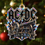 AC/DC Custom Shape 2-side Printed Acrylic Ornament – GNE8807