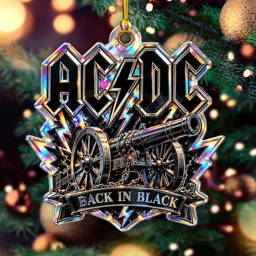 AC/DC Custom Shape 2-side Printed Acrylic Ornament – GNE8807