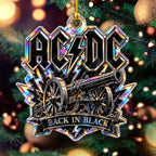 AC/DC Custom Shape 2-side Printed Acrylic Ornament – GNE8807