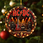AC/DC Custom Shape 2-side Printed Acrylic Ornament – GNE8808