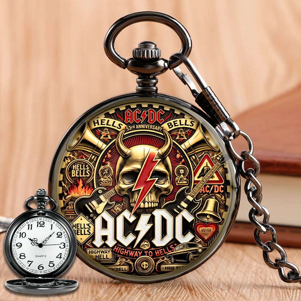 AC/DC 53rd Anniversary 2026 Pocket Watch – TMTHU7103