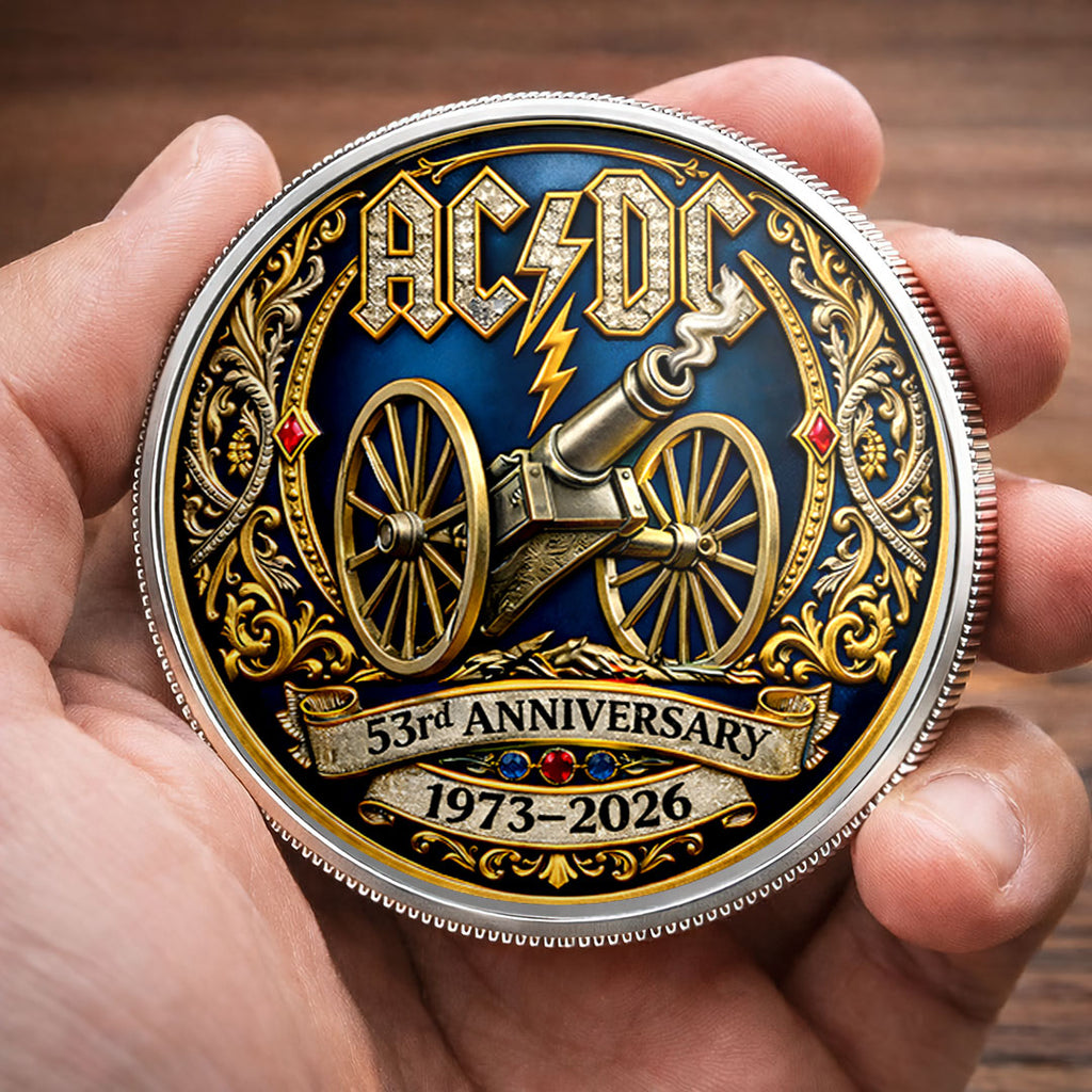 AC/DC 53rd Anniversary Commemorative Coin – HOATT16648