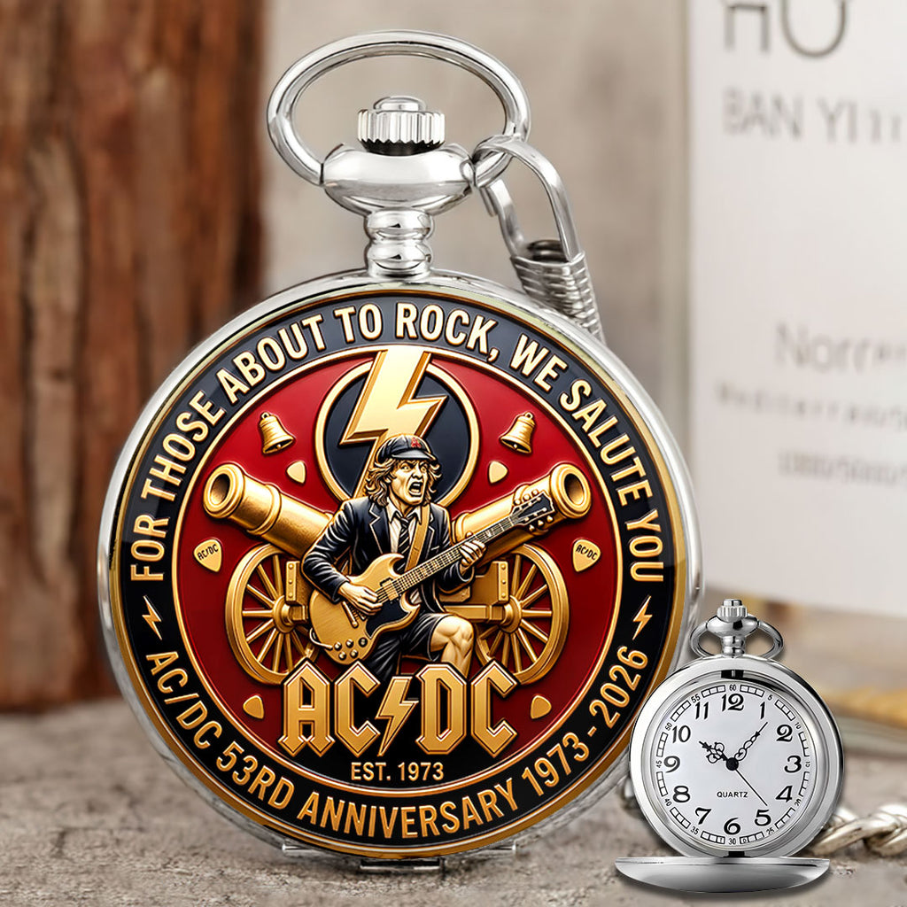AC/DC 53rd Anniversary Pocket Watch – HOATT16642