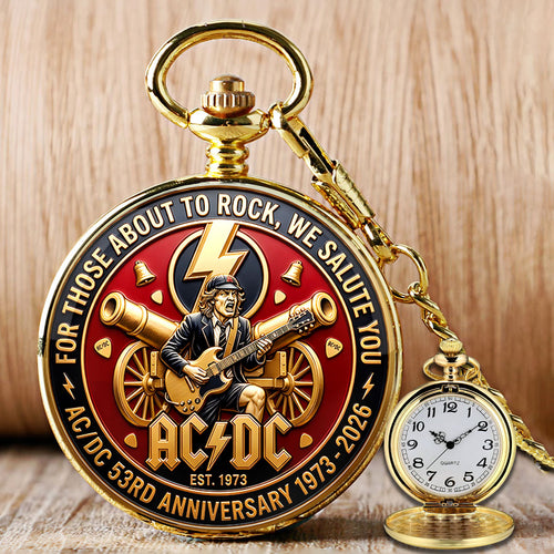 AC/DC 53rd Anniversary Pocket Watch – HOATT16642