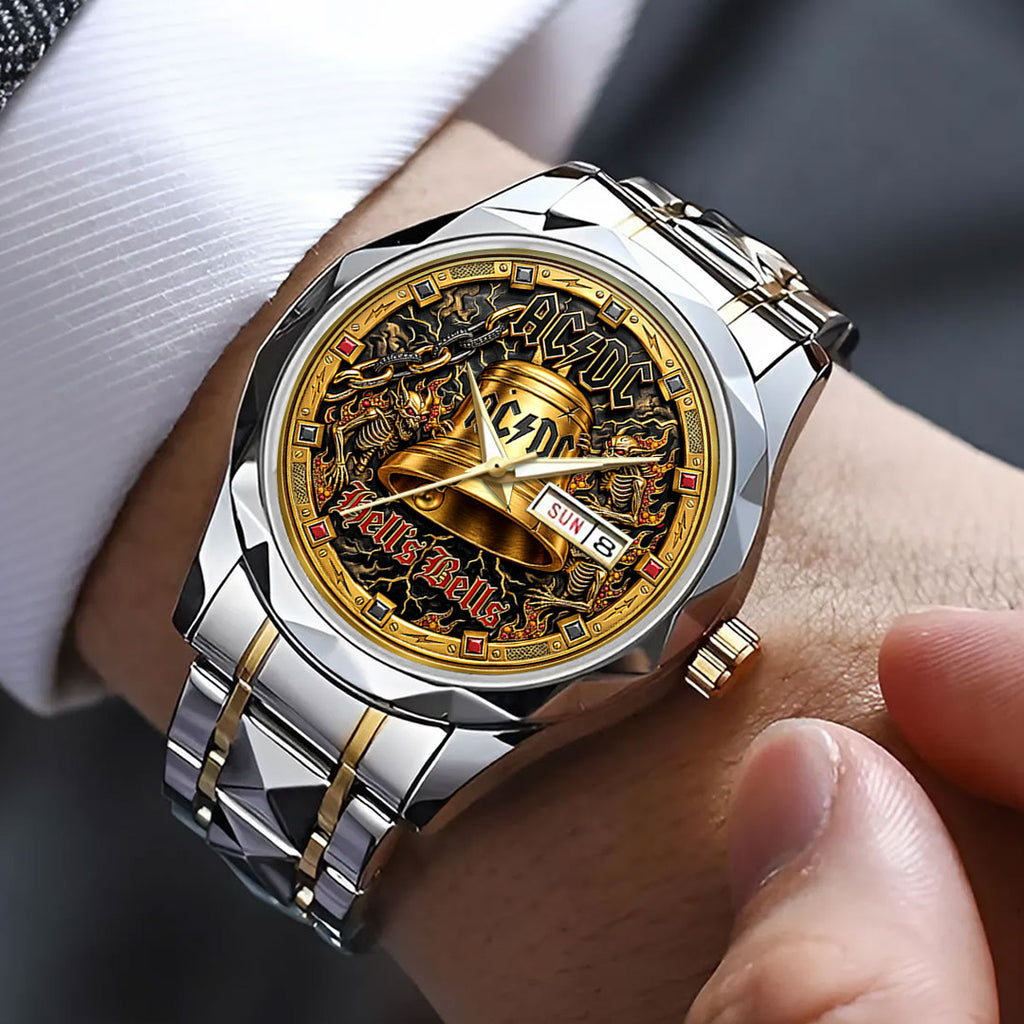 AC/DC Alloy Luxury Quartz Watch – HOATT16761