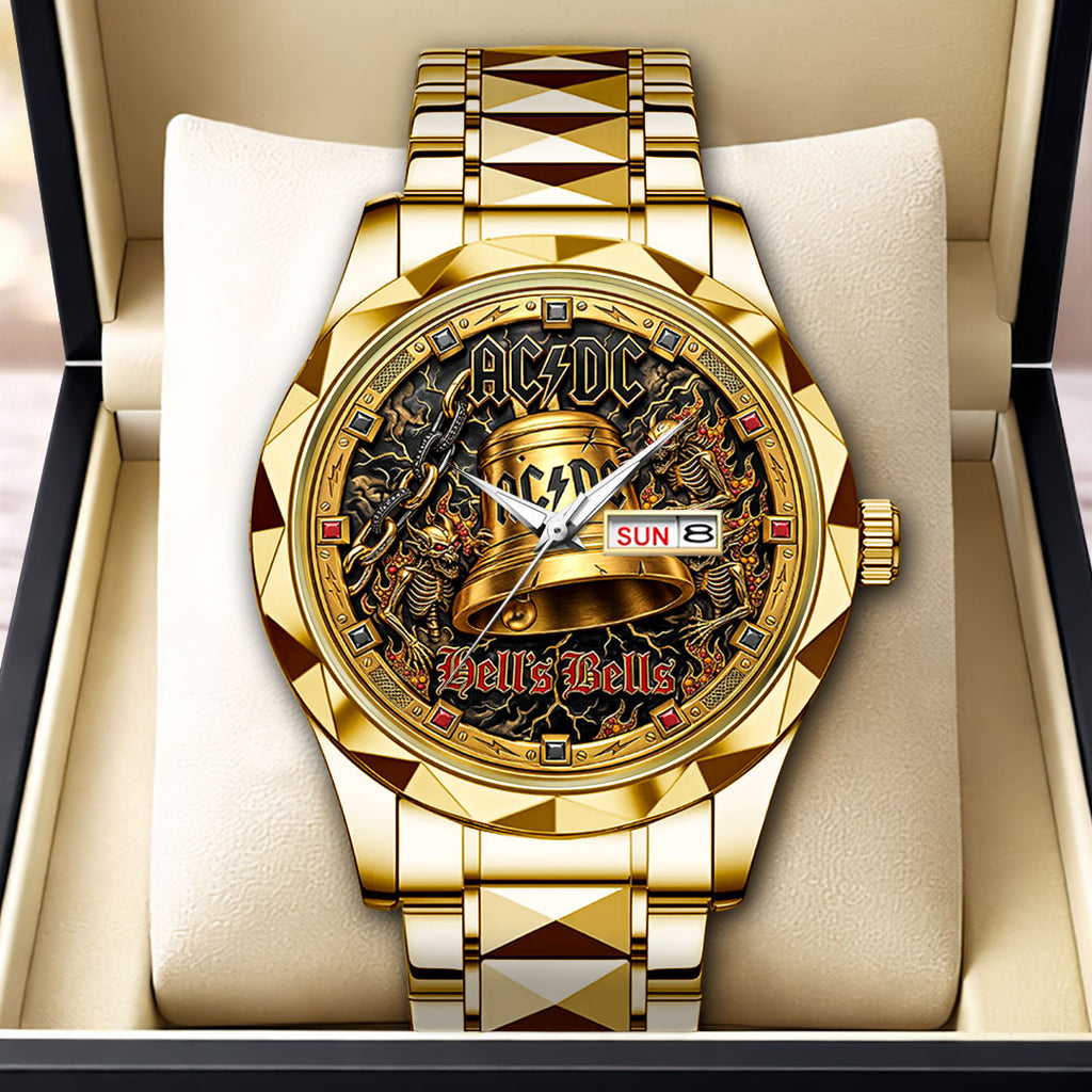 AC/DC Alloy Luxury Quartz Watch – HOATT16761