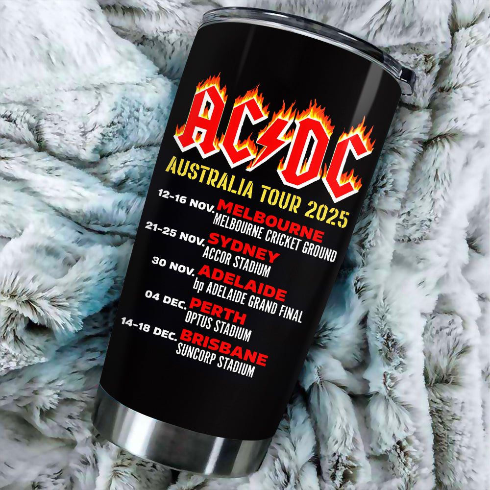 AC/DC Australia Tour 2025 Tumbler Cup – MAITM13893