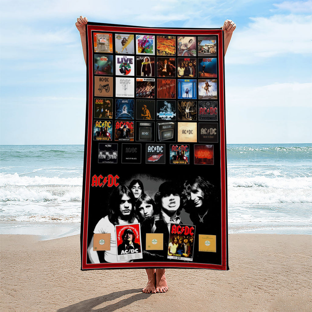 AC/DC Rectangle Beach Towel – HOATT16986