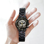 AC/DC Black Stainless Steel Watch – GNE 719