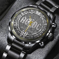 AC/DC Black Stainless Steel Watch – TANTN 5580