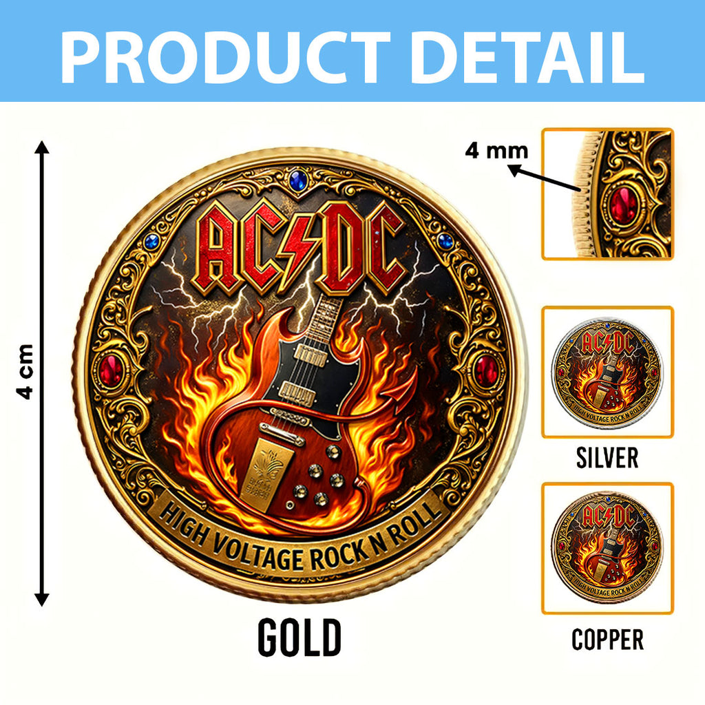 AC/DC Commemorative Coin – HOATT16644