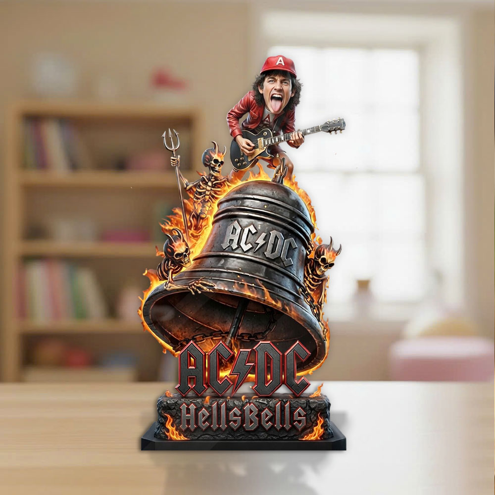 AC/DC Custom Shape Acrylic Plaque – GNE5931