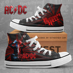 AC/DC High Top Canvas Shoes – NGHIAVT 1088