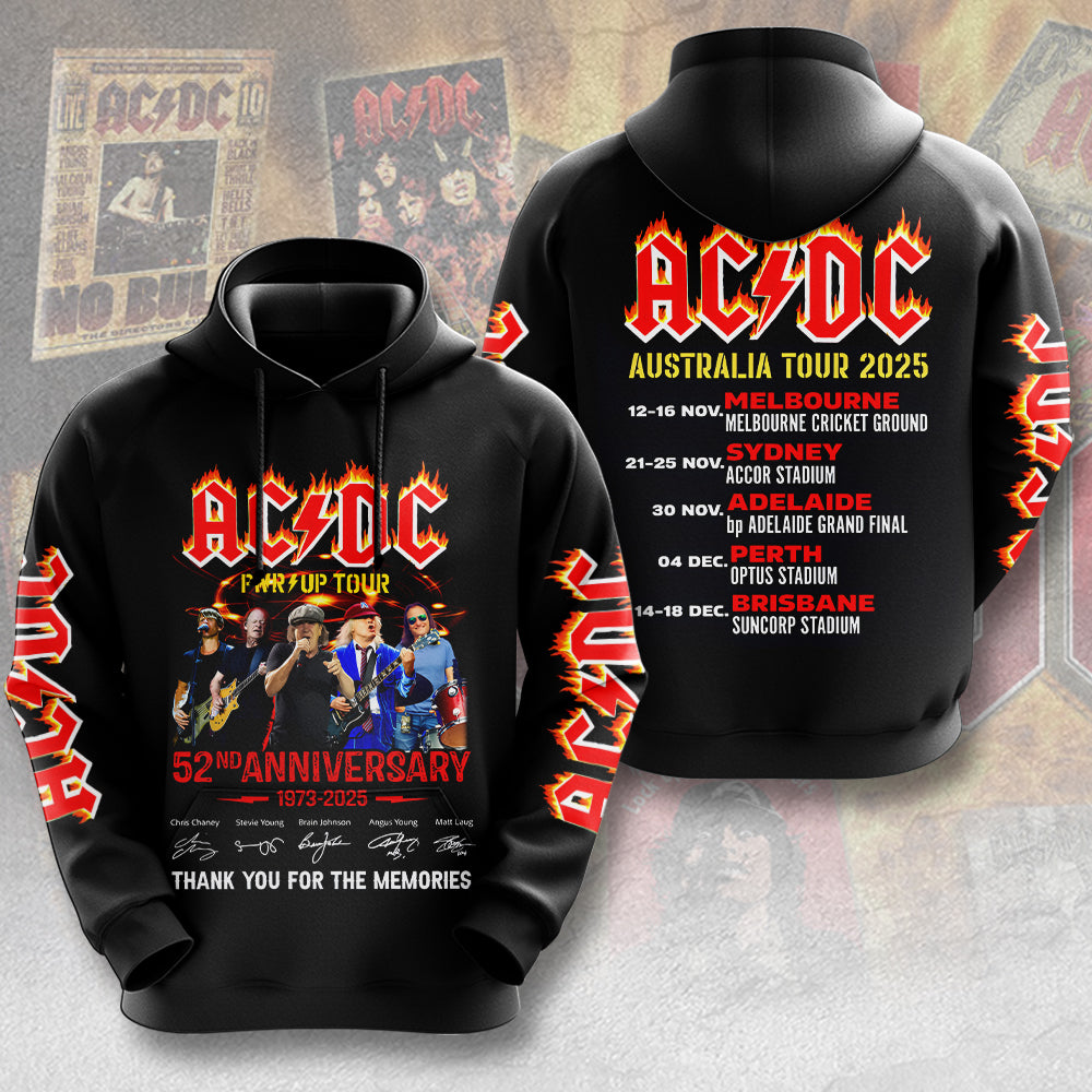 AC/DC 3D Apparel – MAITM 12021