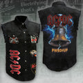 AC/DC 3D Lightweight Sleeveless Denim Shirt – ANHNV 4618