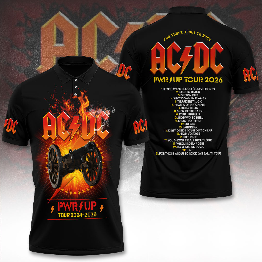 AC/DC Tour 2026 3D Apparel – TANTN24910