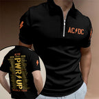 AC/DC World Tour 2026 Zip Polo Shirt – TANTN21349