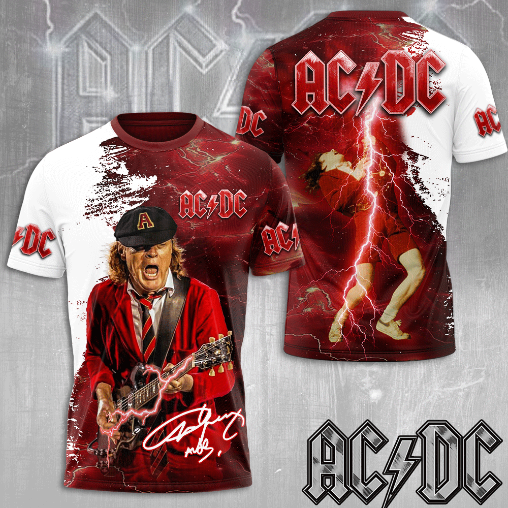 AC/DC X Angus Young 3D Apparel – MAITM 6951