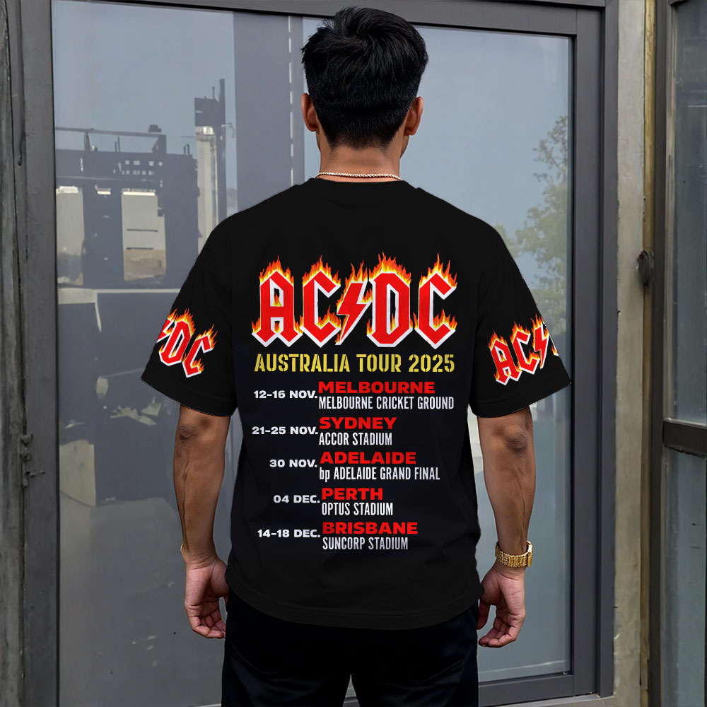 AC/DC 3D Apparel – MAITM 12021