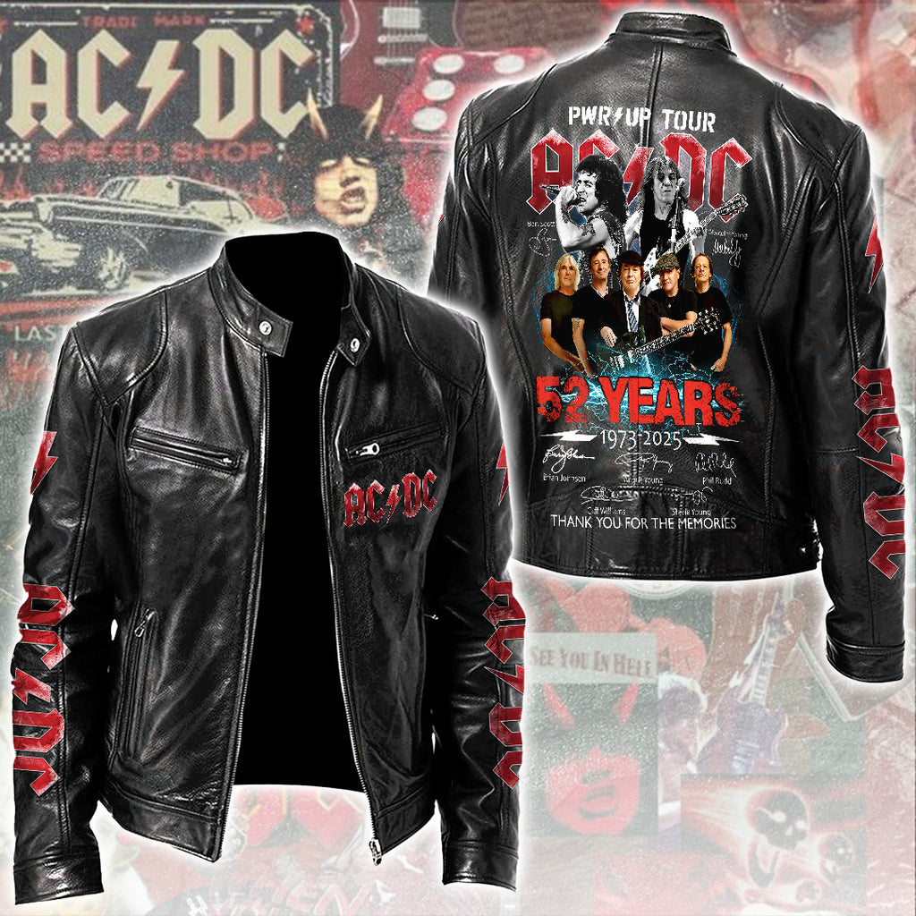 AC/DC Motorcycle Leather Jacket – TANTN17929