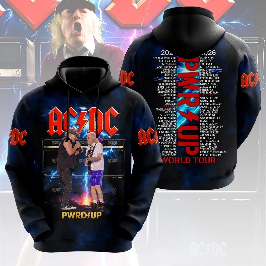 AC/DC World Tour 2026 3D Apparel – HOATT20388