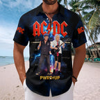 AC/DC World Tour 2026 Short Sleeve Button-Down Shirt – HOATT20190