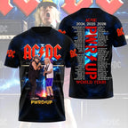 AC/DC World Tour 2026 3D Apparel – HOATT20388