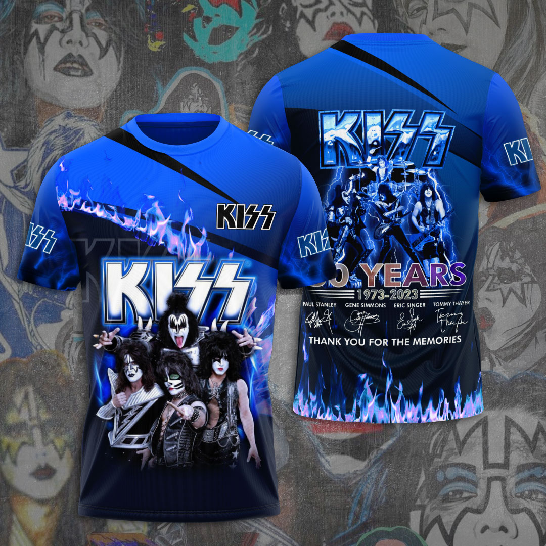Kiss Band 3D Apparel – ANHNV 1918