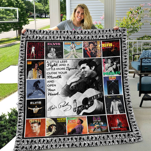 Elvis Presley Quilt Blanket – ANHNV 1981