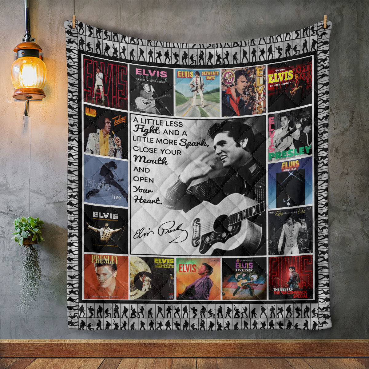 Elvis Presley Quilt Blanket – ANHNV 1981