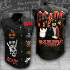 AC/DC 3D Lightweight Sleeveless Denim Shirt – ANHNV 3018