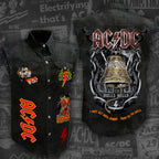 AC/DC 3D Lightweight Sleeveless Denim Shirt – ANHNV 3034