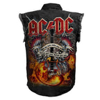AC/DC 3D Lightweight Sleeveless Denim Shirt – ANHNV 3045