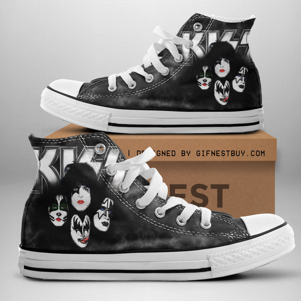 KISS High Top Canvas Shoes – ANHNV 3375