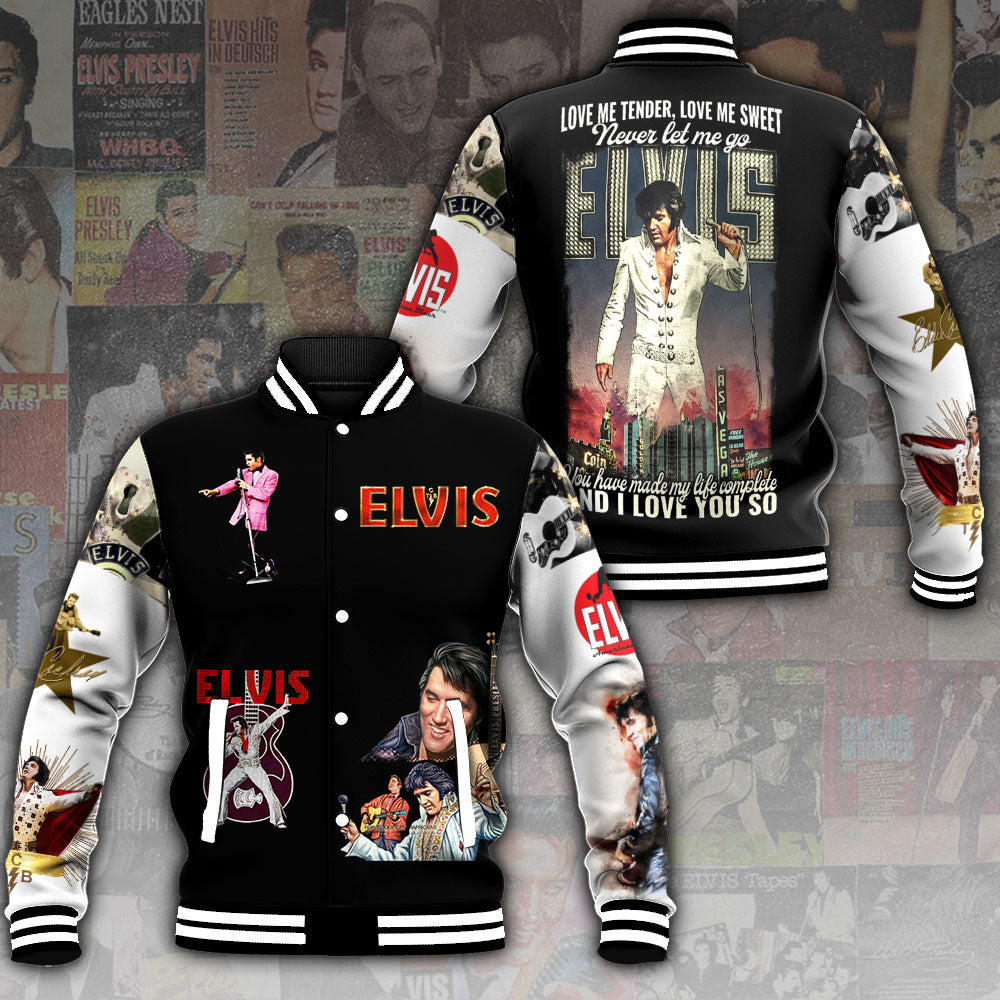 Elvis Presley Varsity Jacket – ANHNV 3772