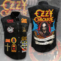 Black Sabbath x Ozzy Osbourne 3D Lightweight Sleeveless Denim Shirt – ANHNV 4182