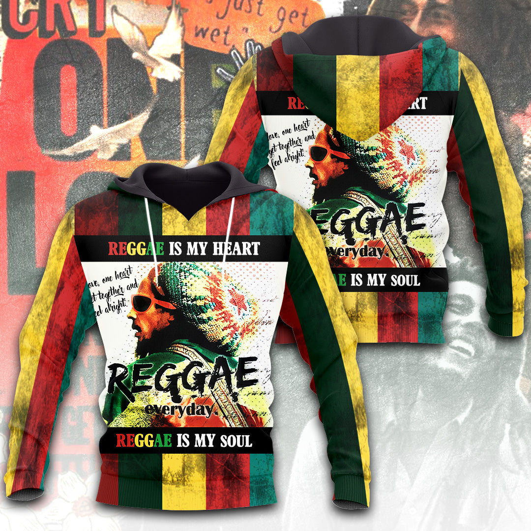 Bob Marley 3D Apparel – ANHNV 4354