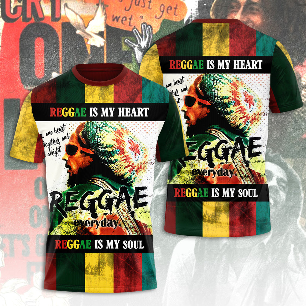 Bob Marley 3D Apparel – ANHNV 4354